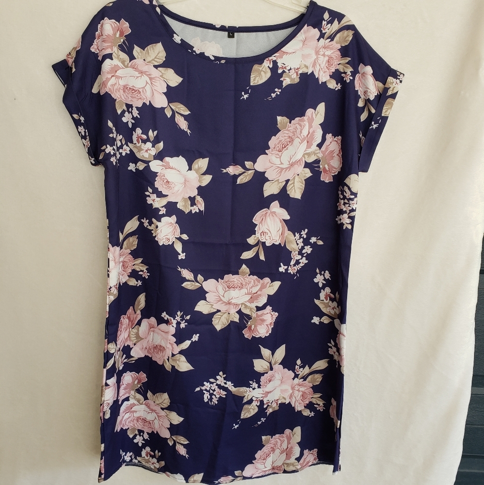 Floral sheath dress
